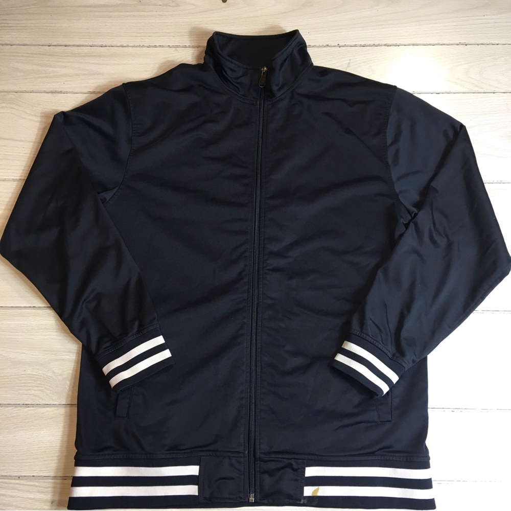 SP Collection Mens long sleeve Black full zip jacket size XL